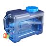 5-22L Drinking Water Bucket Driving Pure Water Tank Water Storage Carrier with Faucet for Outdoor Camping Cooking Picnic Hiking