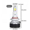 K7C 4300K H7 H4 H11 Led Lamp 3 Copper Tube Led