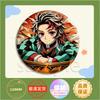 Demon Slayer Kimetsu No Yaiba Anime Cosplay Badge Pin Brooch Metal Enamel Pins Gifts For Fans Collection Merchandise Keychain