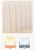 Plush Upholstered Bed Headboard Cover - Thick, Soft, Universal Anti-Collision & Dustproof Full Coverage Backrest Cover
