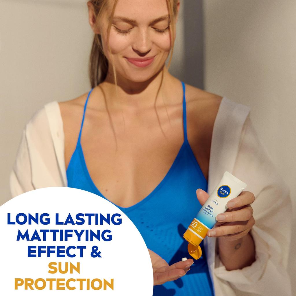Nivea UV Face Q10 Shine Control SPF 50 Moisturizer