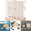 Wooden Multiplication Table Educational Toy For Kids Learning Math Skills And Mental Arithmetic