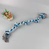 5-Knot Dog Rope Toy Heavy-Duty Dog Chew Rope Toy for Aggressive Chewer Interactive Dog Pull Cotton Rope for Tug of War Game