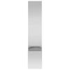 Garden Privacy Screen Canvas Silver 32 x 150 cm Galvanized Steel