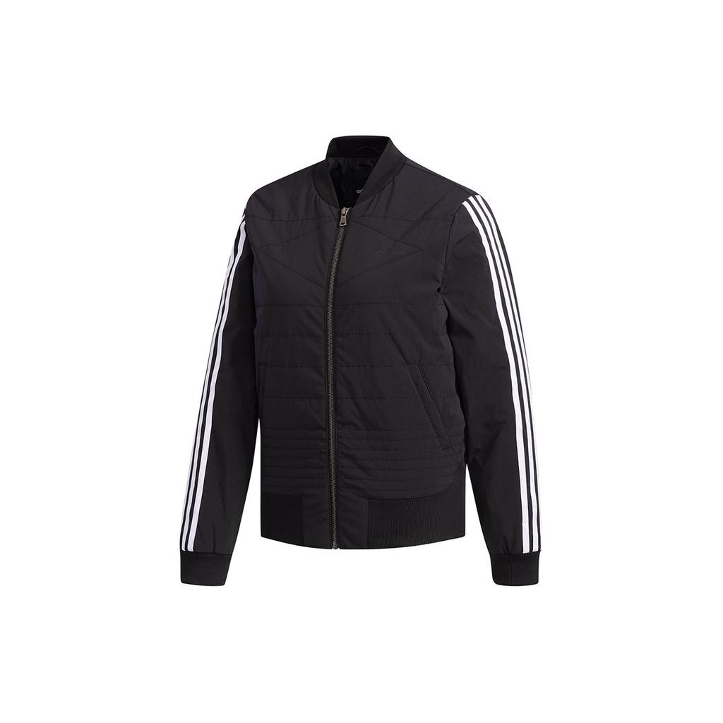 Adidas Neo Sports Woven Cotton Jacket Women Jackets Black DM4439