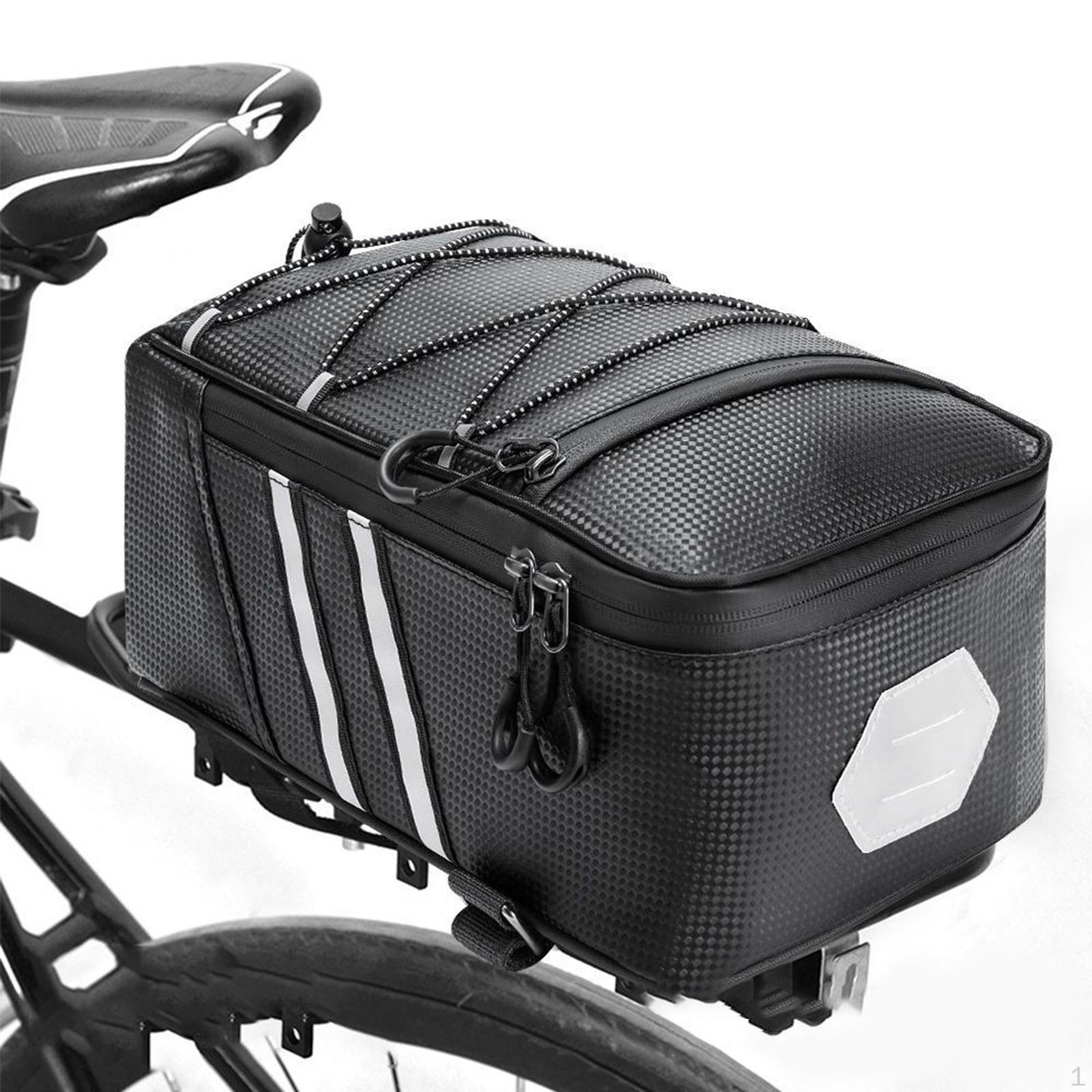 

Bike Rear Rack Bag,Storage Luggage Saddle Seat Pouch,Bicycle Trunk Pannier for Outdoor