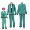 Cosplay Disfraz Anime Saiki Kusuo Uniformes Hombres Gafas Accesorios para la Cabeza La Desastrosa Vida de Saiki K. Uniforme de Instituto