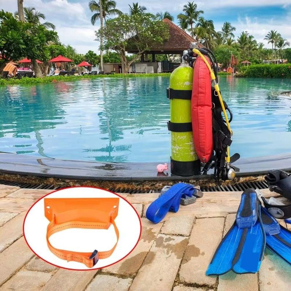 Durable ABS Gas Cylinder Bracket Heavy Duty Wall Mounted Bracket Propane Tank Holder  Motorhome