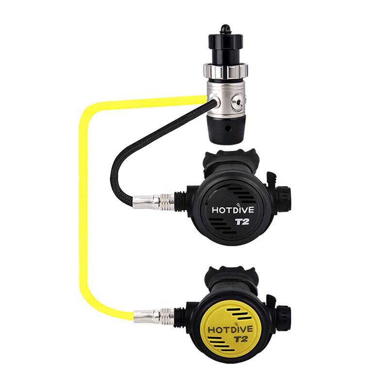 

HOTDIVE ST2 Scuba Regulator Set with Single Gauge