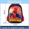 Cartoon Kids Backpack With Spider Man Frozen Iron Man Print Design For Elementary School Students