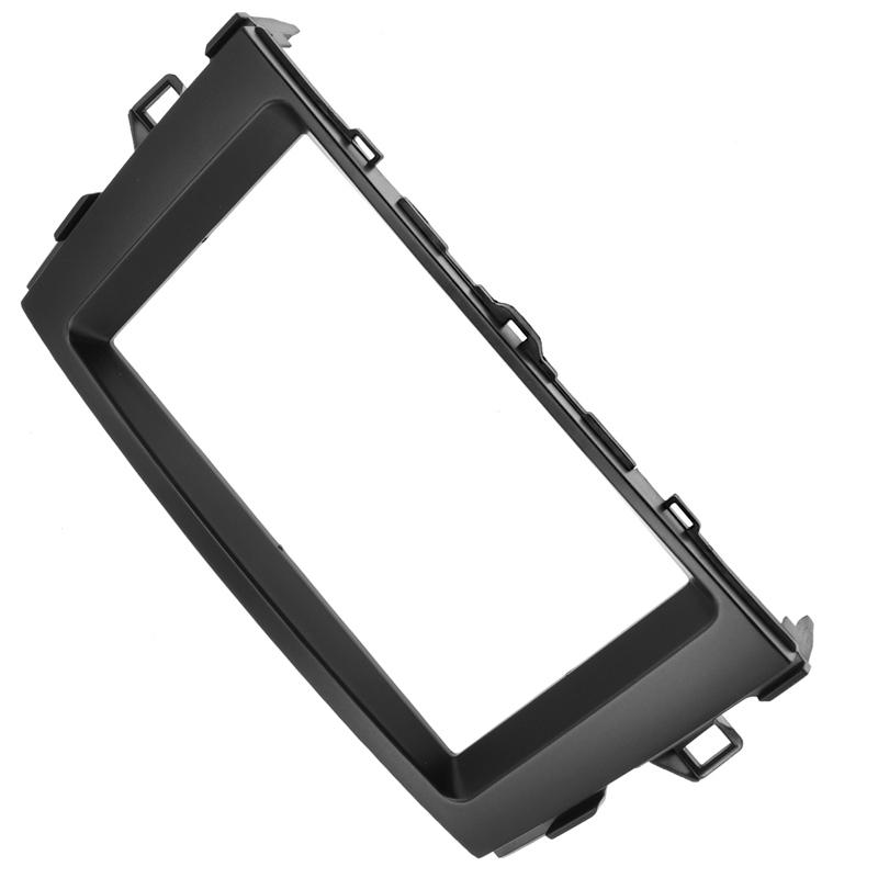 Double Din Fascia Stereo Plate Car Radio Surround Panel For TOYOTA Auris 2006-2012 DVD Player Refitting Frame Dash Bezel Fascias