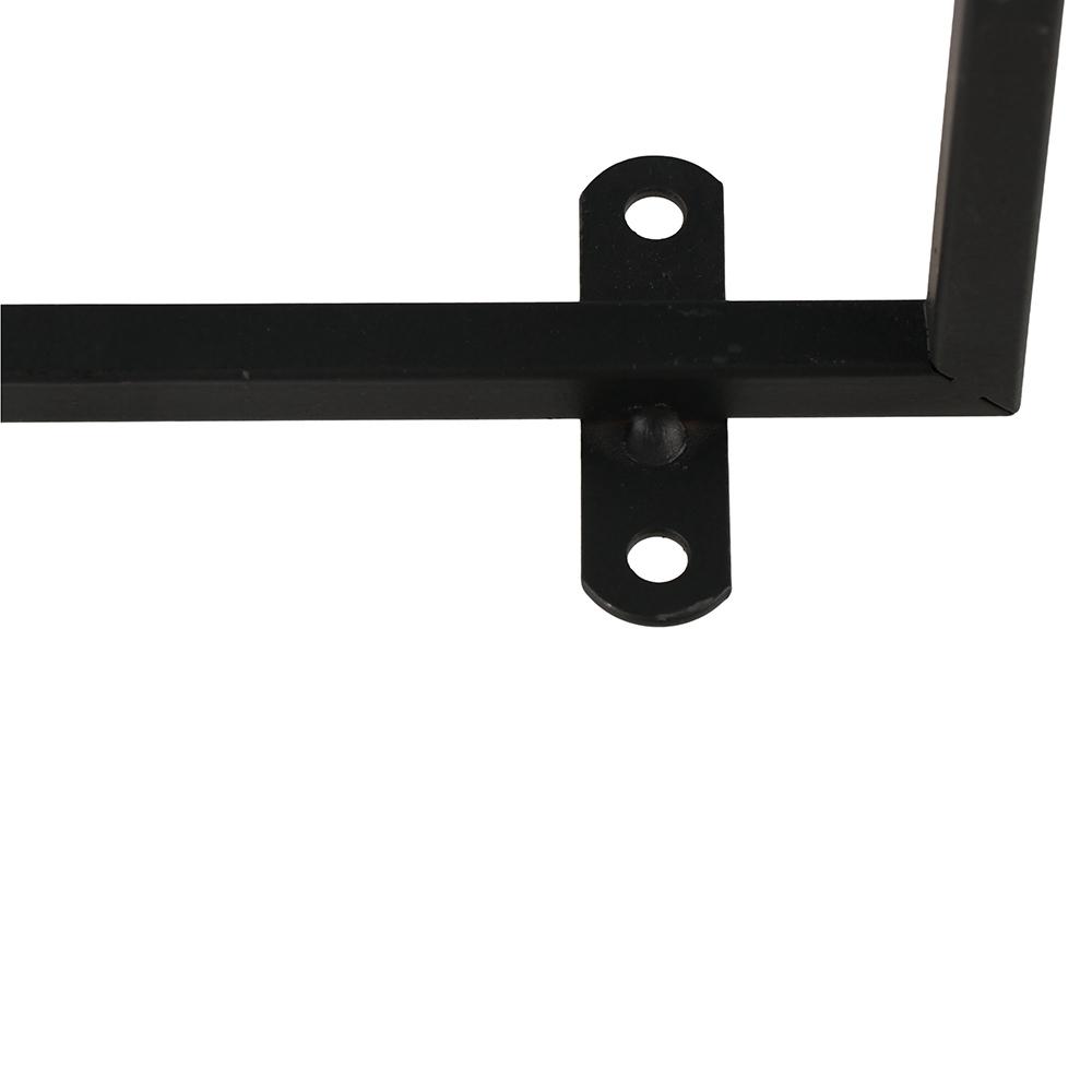 Wall Mounted Wine Bottle Holder Metal Wine Display Shelf Wall Decor Wine Rack Wine Cellar