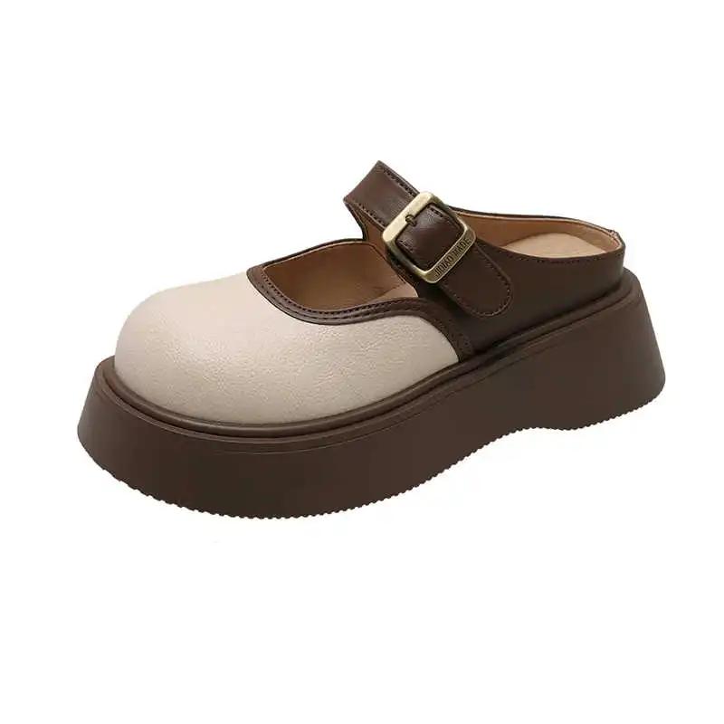 Fashion Half Open From The Back Barefoot Shoes Women Slippers Sandals Sandal For Women Sneakers Sport Jogging Footwear Fashion