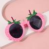Fashion Tropical Fruit Patterned Glasses For Role Play Event Outdoor Activities And Daily Fashion Accessories