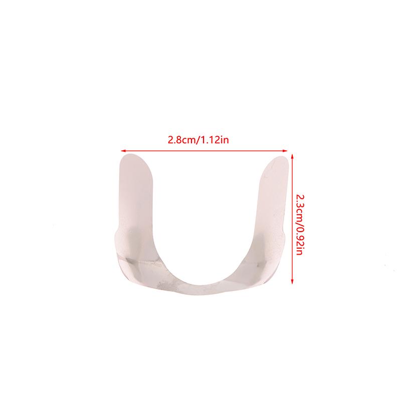 30Pcs/Box Dental Matrix Bands Anterior Transparent Matrix Strip 0.03Mm Metal Matrices Sectional Contoured Matrix System