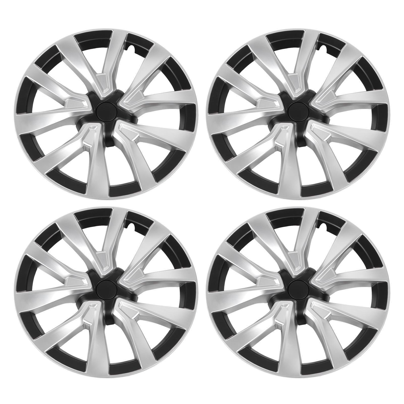 

4 шт. 18-дюймовые колпаки на ступицы колес, полностью закрывающие ступицы колес, накладки, замена для Tesla Model 3 2017-