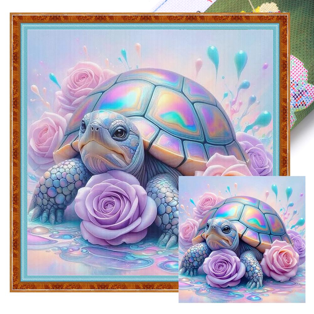 

Набор для вышивания крестом с принтом животных Сделай сам 11CT Набор для рукоделия для вышивания Домашнее украшение