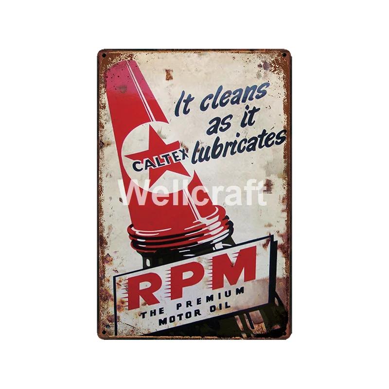 [ WellCraft ] Castrol GOLDEN FLEECE BP AMPOL Metal Signs Poster Vintage Painting Motor Oil Custom Decor LT-2025