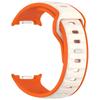 Silicone Strap for Samsung Galaxy Watch 8 40mm 44mm/Watch 8 Classic Breathable Two-tone Silicone Strap