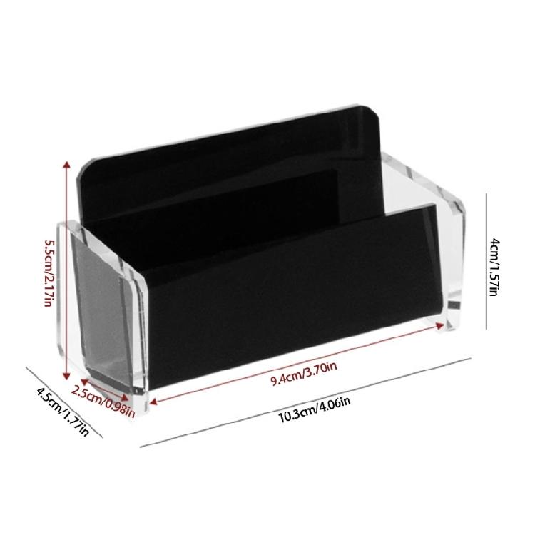 Clear Acrylics Name Card Holder Display Stand Clear Acrylics Card Stand Desk Business Card Organizers Name Card Holder