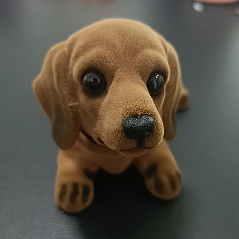 1 Stück dynamische Hunde-Autodekorationen, geeignet für Autos, Tischdekorationen, Ostern, Weihnachten, Thanksgiving und Geburtstagsgeschenke
