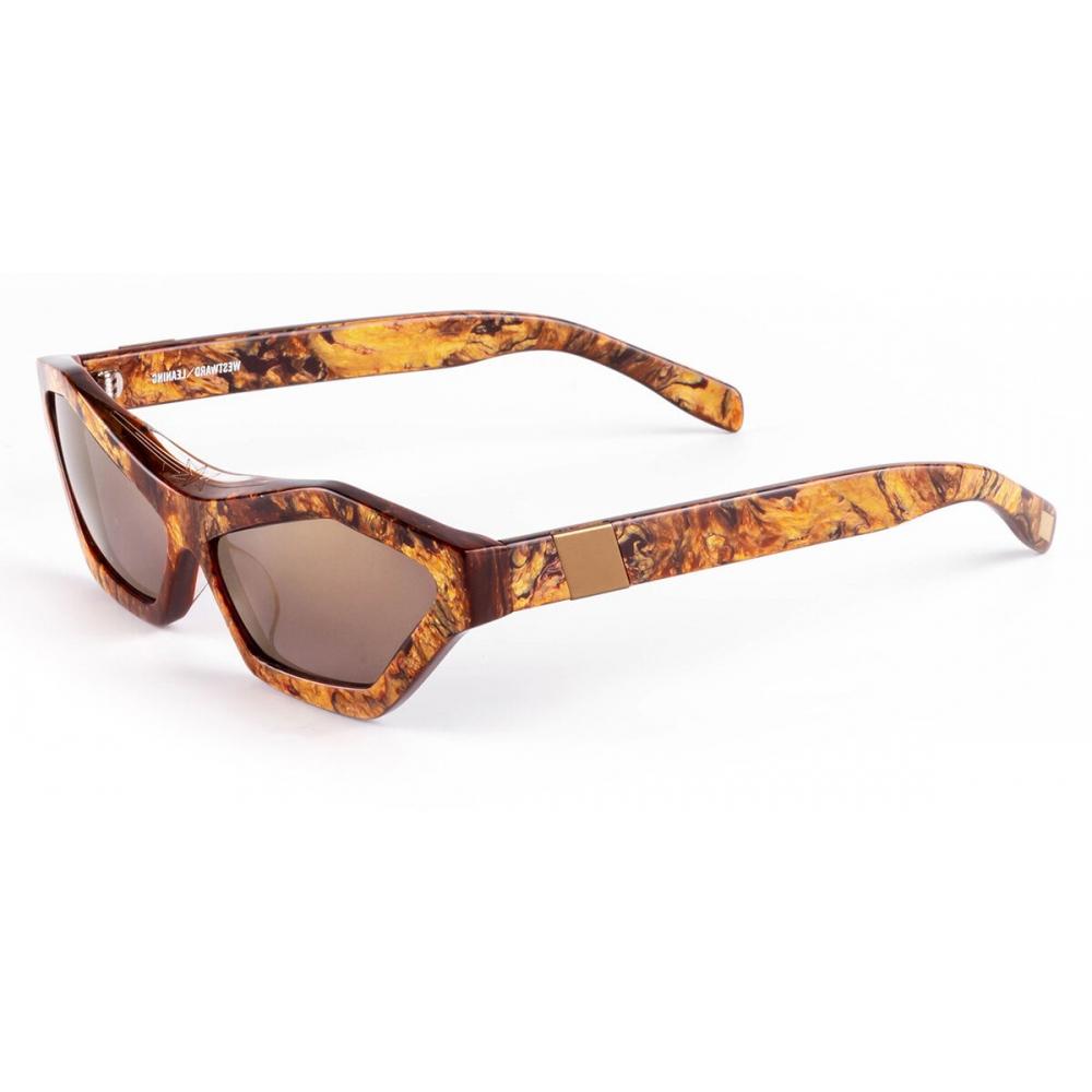 

Westward Leaning Solitaire 08 Unisex Sunglasses Bronze Tortoise/60