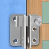Anti-theft Catch Lock Sliding Bolts Lock Padlock Clasp Gate Safety Lock Stainless Steel Sliding Door Lock Bolts Home Hardware