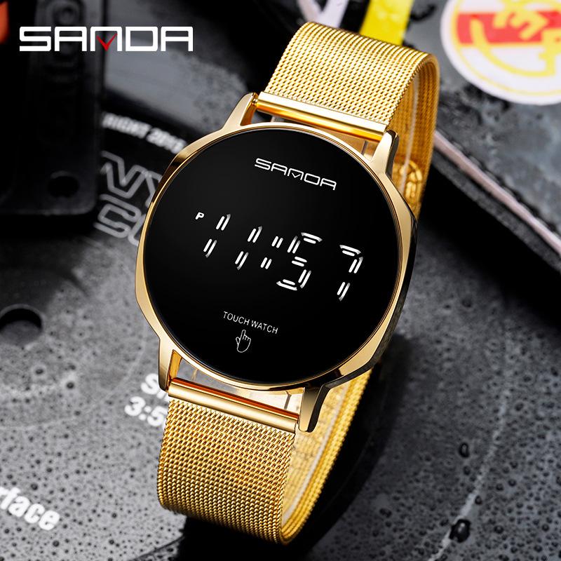 Sanda Waterproof Minimalist Luminous Electronic Watch for Men & Women