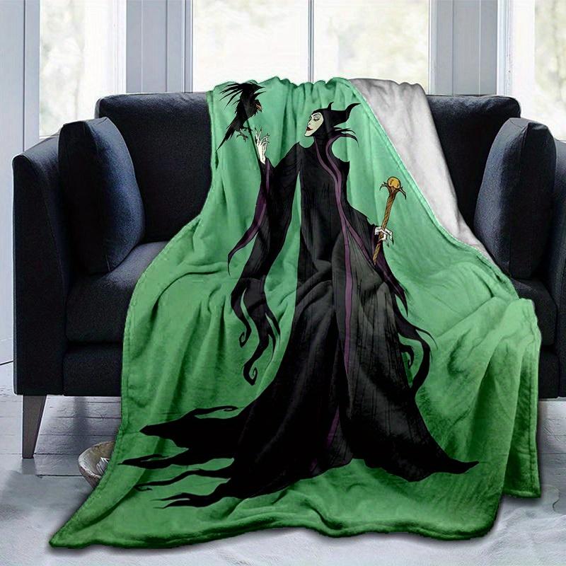 1pc Maleficent Blanket Home Decor, Perfect for Couch, Bed, Travel
