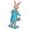 Rabbit Clockwork Toy, Metal Vintage Retro Swinging Drumming Rabbit Wind Up Toys for Gifts Collection Decoration