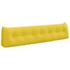 Back Cushion Light Yellow 200 X 24 X 50 Cm Fabric