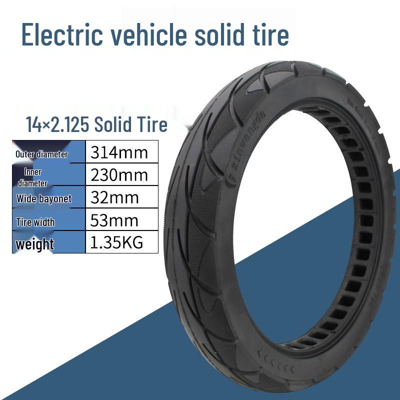 Solid Tires for Electric & Driverless