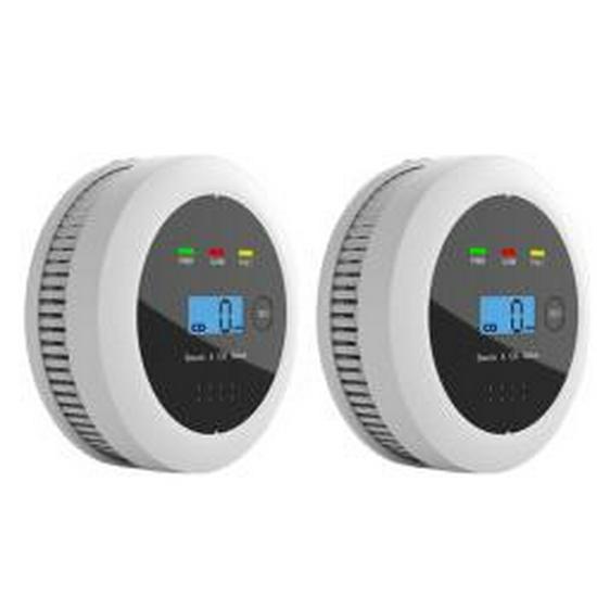 High Sensitivity 2-in-1 Carbon Monoxide Alarm and Detector
