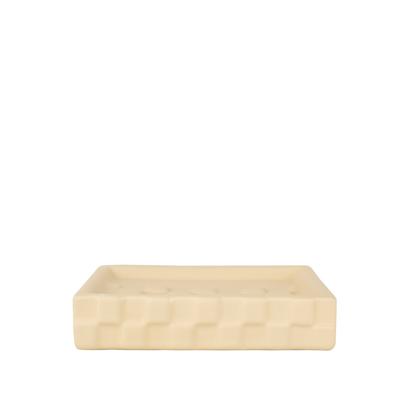 AWD INTERIOR Muse 1655 Sand Stoneware Soap Dish