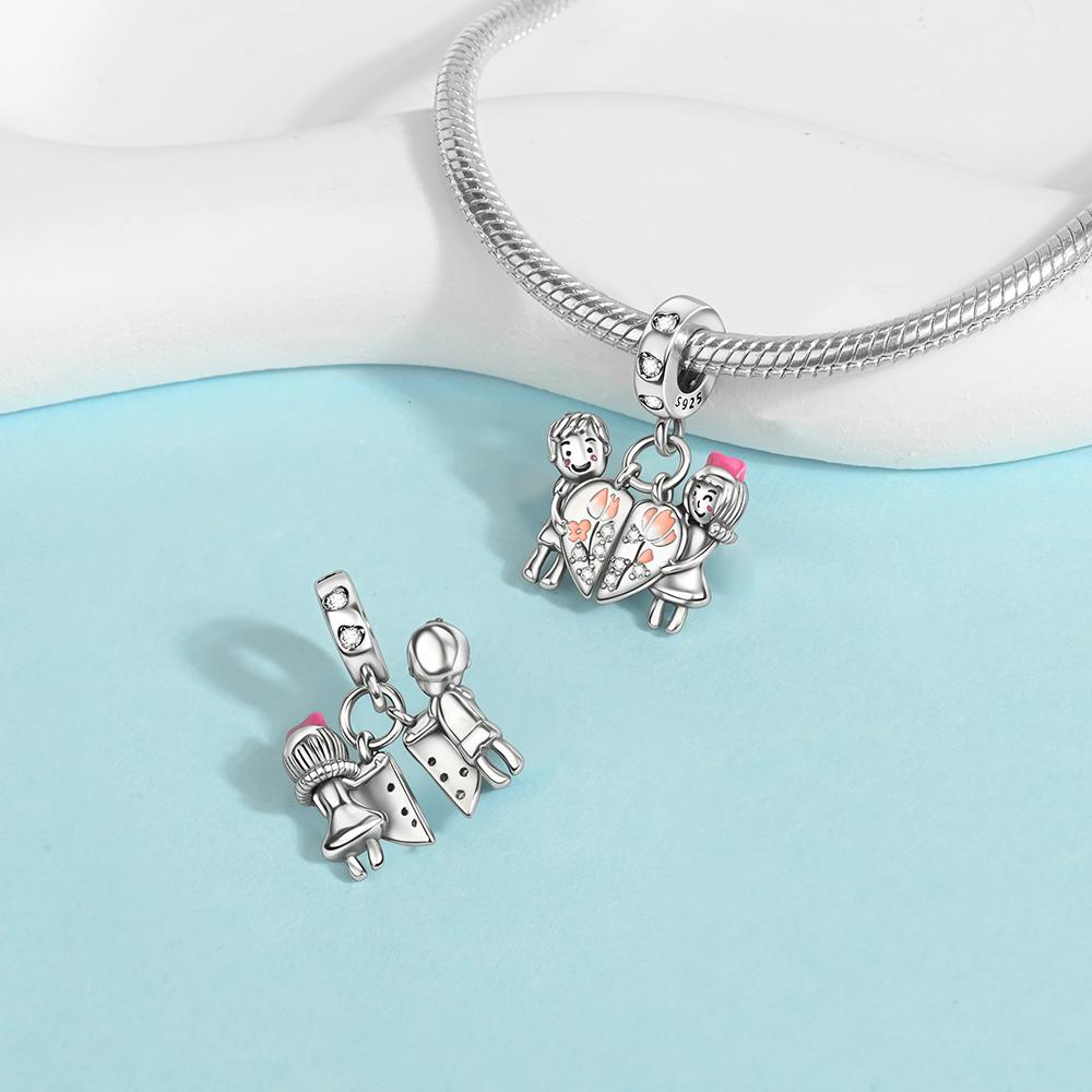 Charms Perlen Kupfer Grammophon Waldhorn Noten Schlagzeug Band Anhänger Perlen Passen DIY Armbänder Schmuck Geschenk