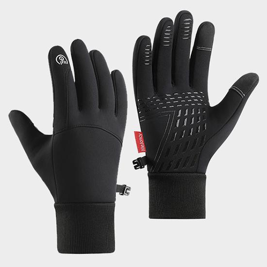 

Winter Cycling Gloves Great Friction Particle Palm Finger-flip Touch Screen Unisex Soft Thickened Warm Windproof Waterproof Mittens S
