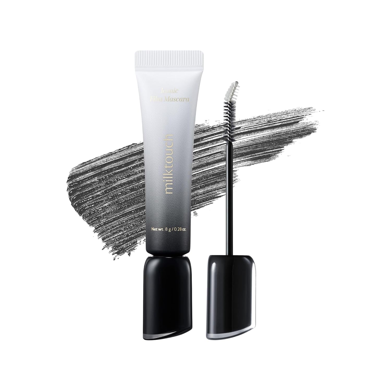 Milk Touch Iconic Film Mascara (Black) Waterproof Curl Keep Fibers