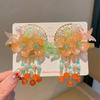 Girls' Hanfu Hair Accessories: Princess Tassels, Flowers & Butterflies Clips