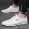 Fashion Concise Mens Loafers Fashion Men's Casual Shoes Outdoor Business Lightweight Comfortable Slip-on Flats New Zapatos Para Hombres
