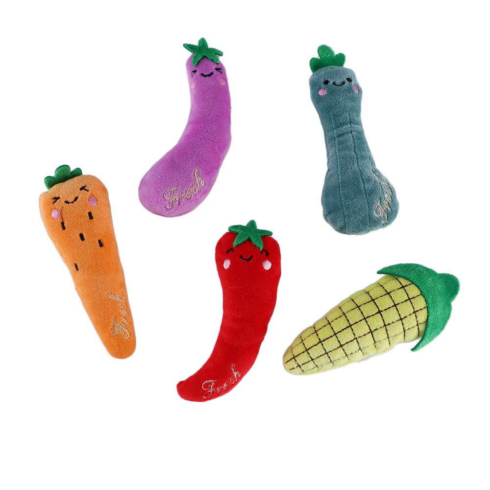 Dog Kitten Indoor Cute Soft Plush Interactive Chew Toy Teeth Bite Toys Cat Mint Toys Catnip Pillows