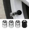 GEFR3 4Pcs Metal Alloy Wheel Tire Air Valve Dust Caps Rim Accessories for Citroen C4 Picasso Xsara C5 Aircross Cactus C1 C2 C3 C6 C8