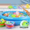Magnetic Fishing Set Inflatable Pool Party Model Play Games & More Perfect Summer Outdoor Toy kids for Birthday Christmas Gifts