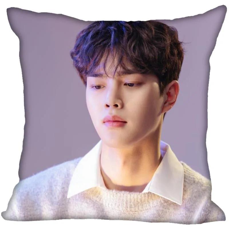 Song Kang Pillowcase Bedroom Home Decorative Gift Pillow Cover Square Zipper Pillow Cases Satin Soft Fabric 0209