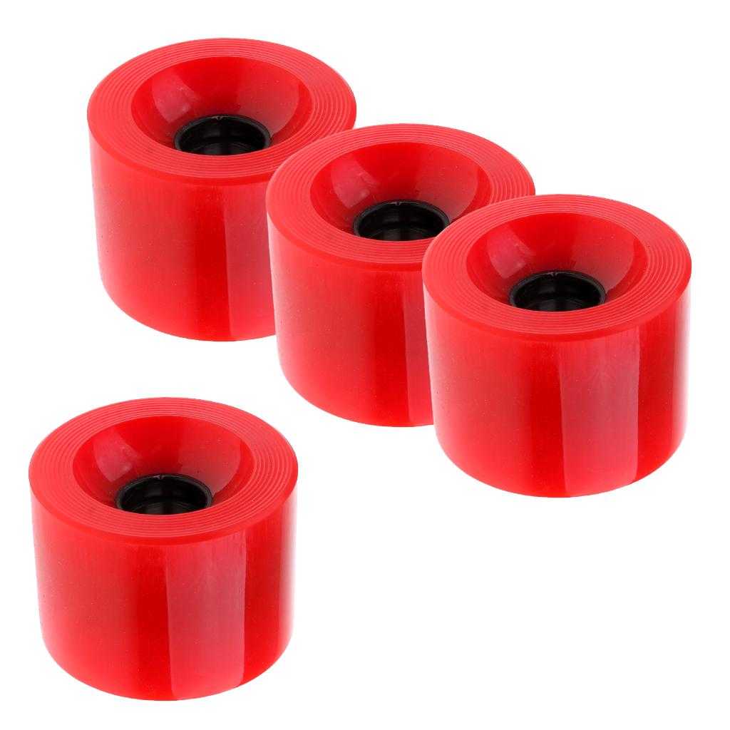 Rodas de Skate Profissional Material PU Rodas para Longboard Cruiser 70mm Duráveis Acessórios de Skate para Uso Externo