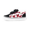 Old Skool Low Top Kids Skate Shoes Kids Sneakers Black Red VN0A4BUV2JX