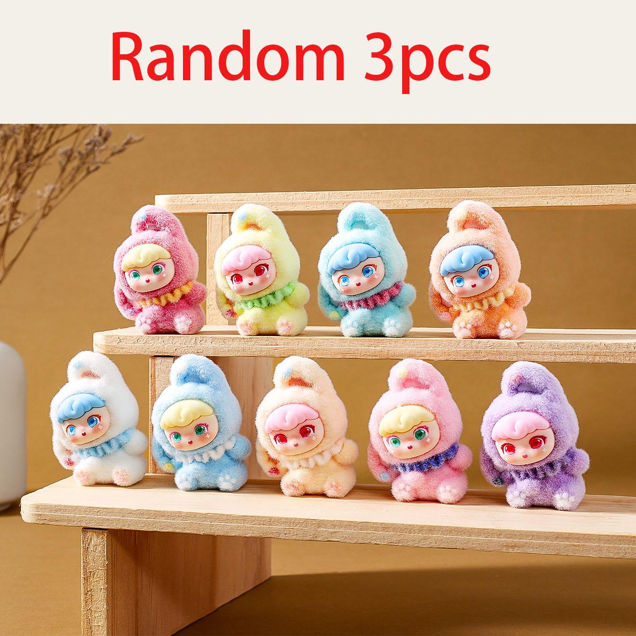 

Latest Plush Diy Tilted Head Dora Cute Plaything Desktop Ornament, Keychain Accessories Desktop Doll Ornaments Christmas Gifts