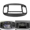 Dashboard Frame Adapter 2Din Stereo Plate Frame Car Audio System Car Dashboard Black Color Brand New Easy To Install