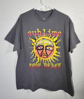 Vintage Sublime Band Men's Size XL Long Beach Gray T-shirt Unisex T-Shirt