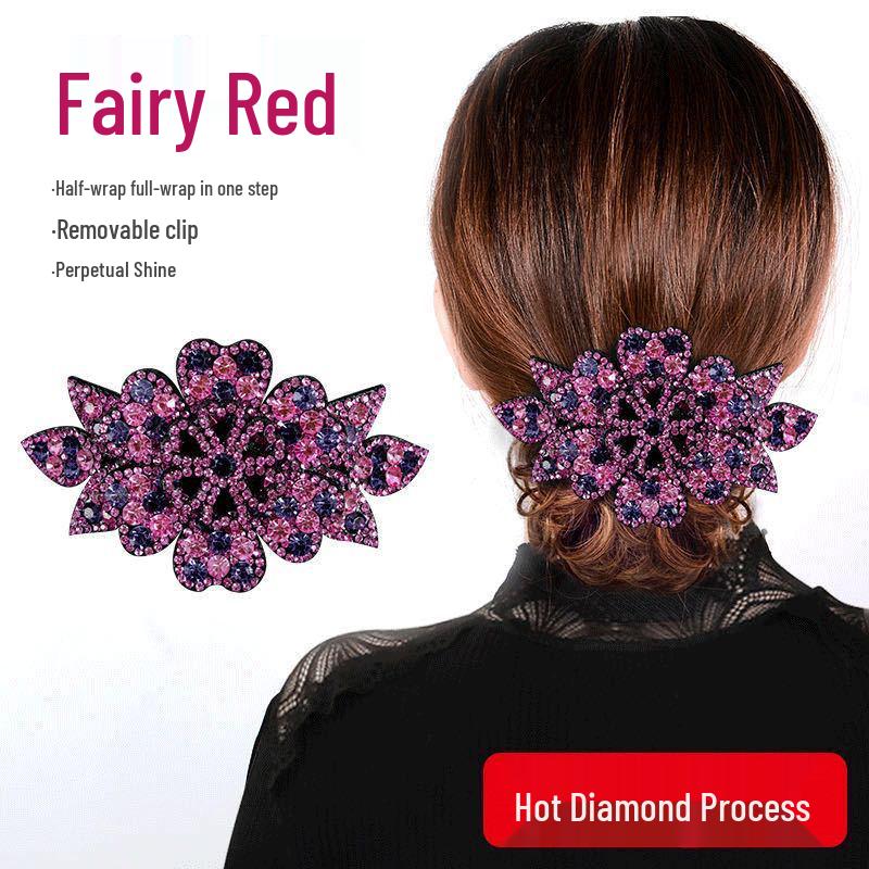 

Елегантні шпильки для волосся з кристалами для жінок - Корейська мода весняний аксесуар