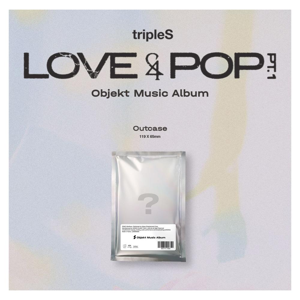 [Pre-Order] tripleS LOVE&POP Pt.1 Kpop Album Photocard Official Objekt Music Album Version